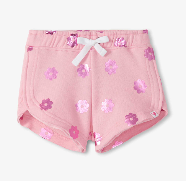 Hatley - Pull On Shorts - Blossom Floral Foil
