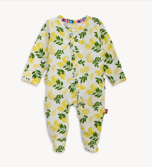 Magnetic Me - Simply The Zest Modal Footie w/ Ruffle
