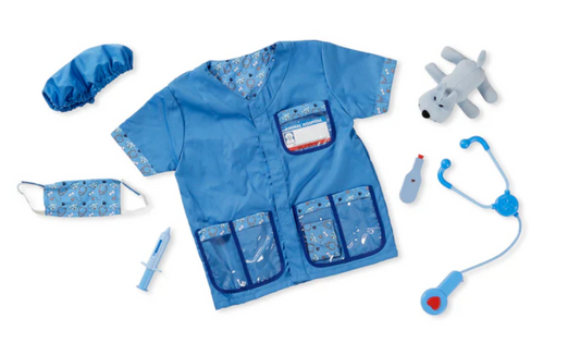 Melissa & Doug - Veterinarian Role Play Costume Set