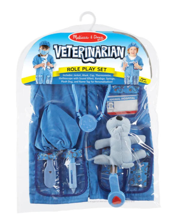 Melissa & Doug - Veterinarian Role Play Costume Set