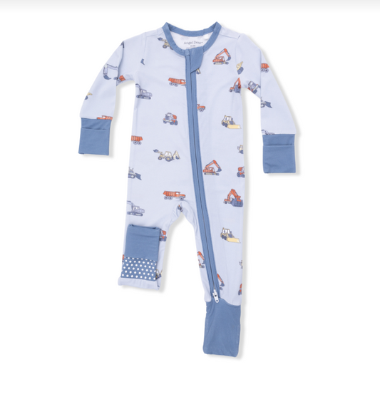 Angel Dear - Construction Vehicles Convertible Romper
