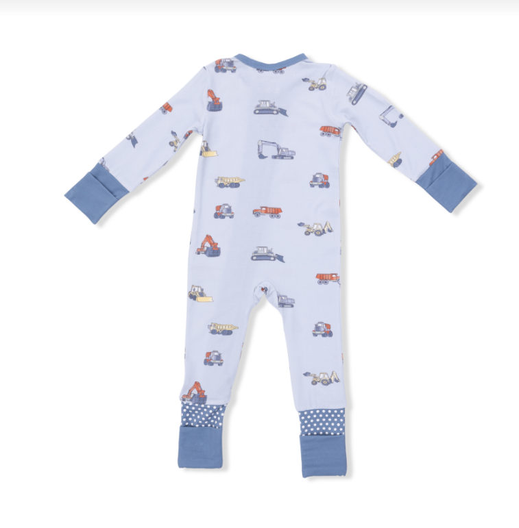 Angel Dear - Construction Vehicles Convertible Romper