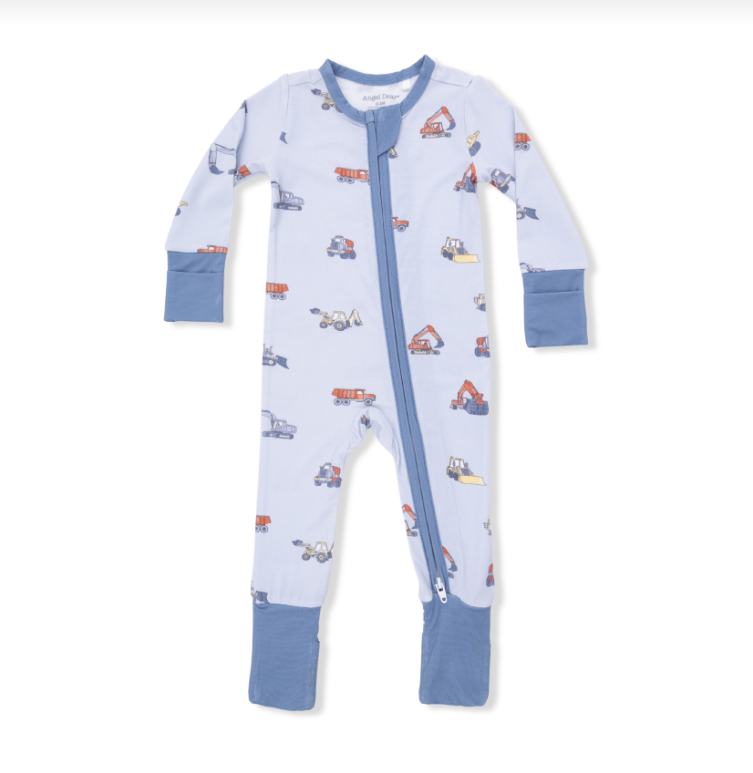 Angel Dear - Construction Vehicles Convertible Romper