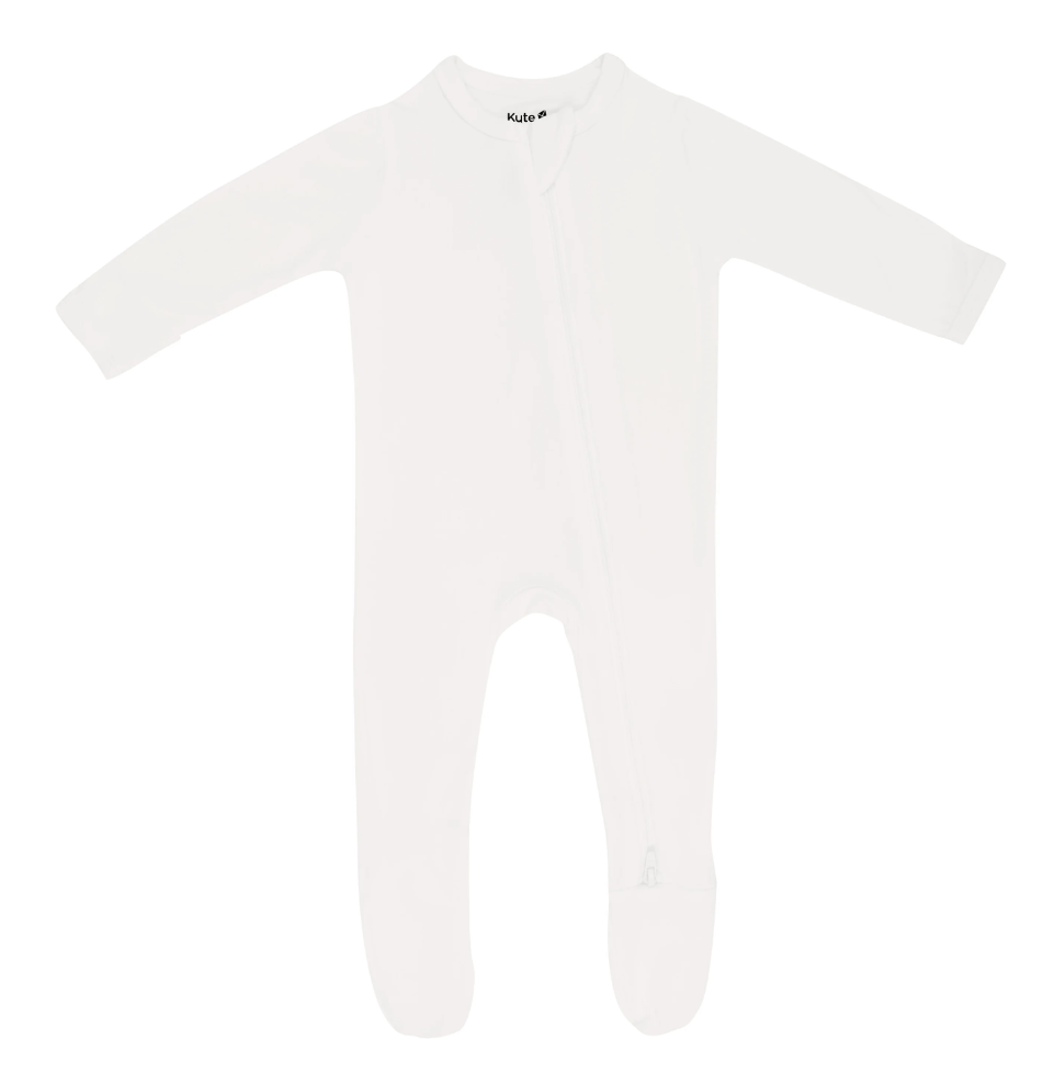 Kyte Baby - Zippered Footie in Cloud