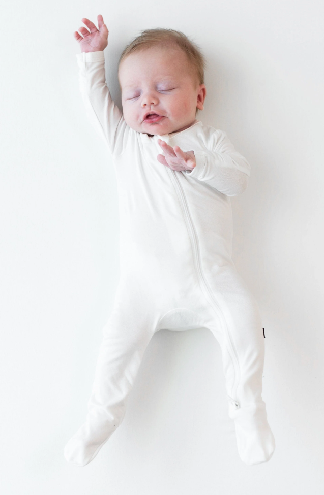 Kyte Baby - Zippered Footie in Cloud