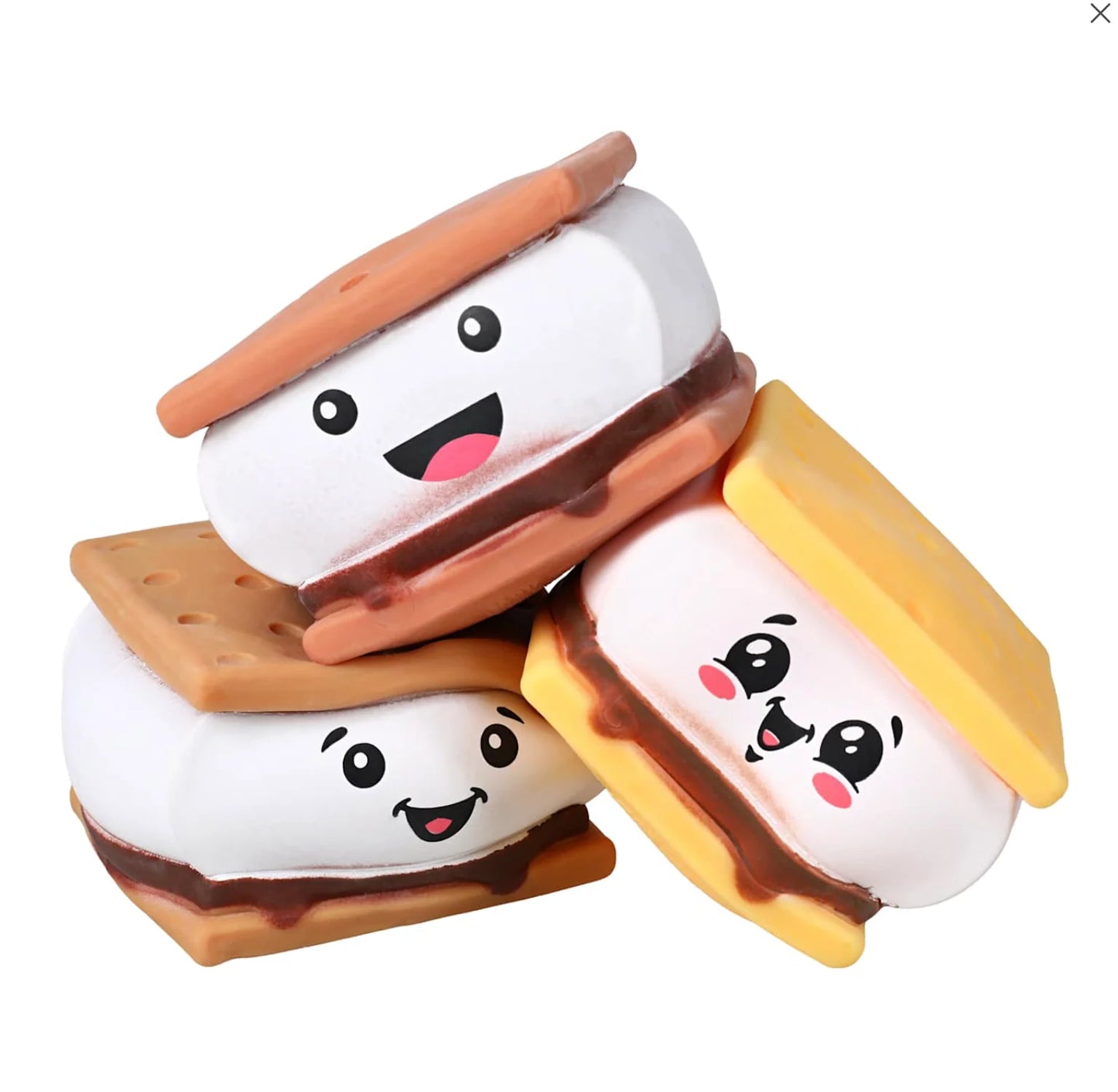 The Zoofy Group - FOODIE FUSION 6" SMOOSHY S'MORE SCENTED SQUISH (limit 1)