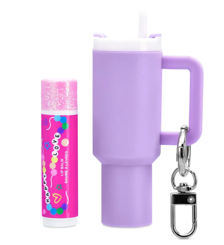 Iscream Besties Lip Balm Key Chain Set