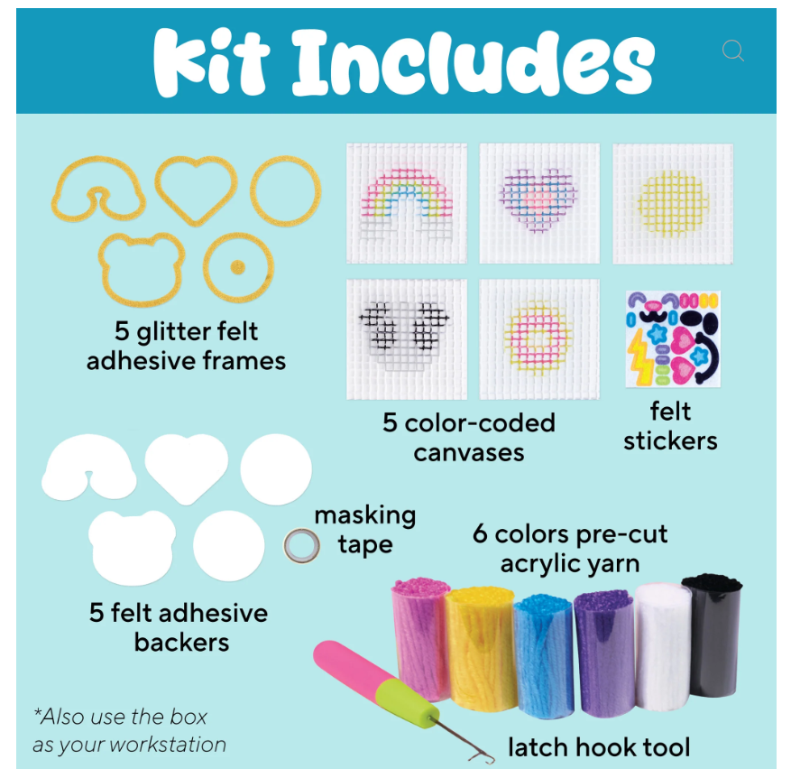 Faber-Castell Make Your Own Latch N' Patch Fuzzy Stickers