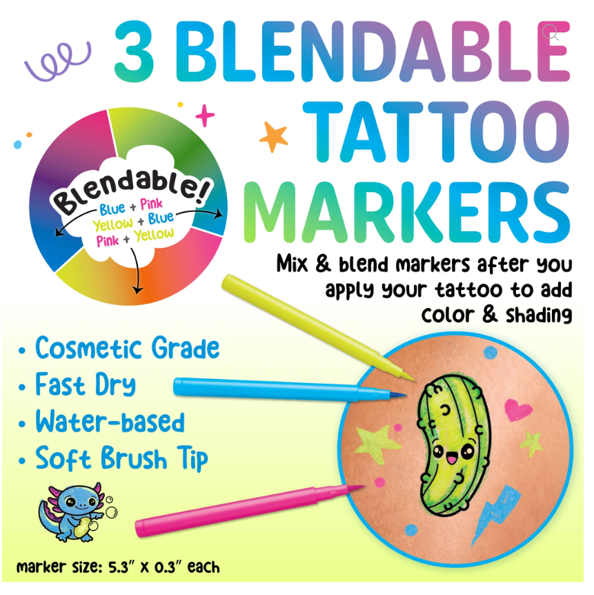 Faber-Castell - Color in Neon Tattoos