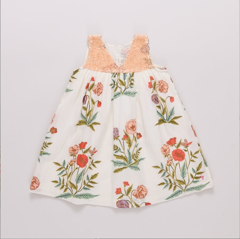 Pink Chicken - Courtney Dress - Rosewick Poppy