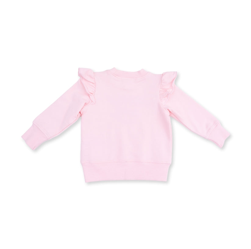 Angel Dear - Christmas Lights Merry Ruffle Sweatshirt
