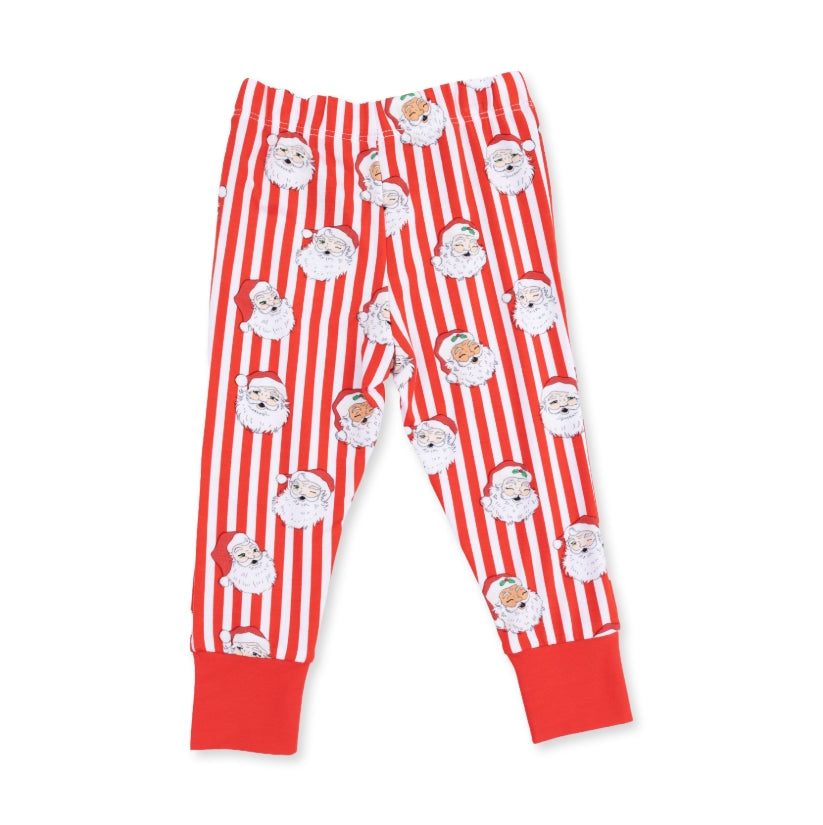 Angel Dear - Vintage Santa Stripe L/S Loungewear Set
