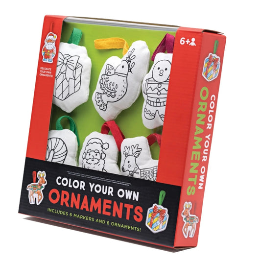 Crocodile Creek - Color Your Own Christmas Ornaments