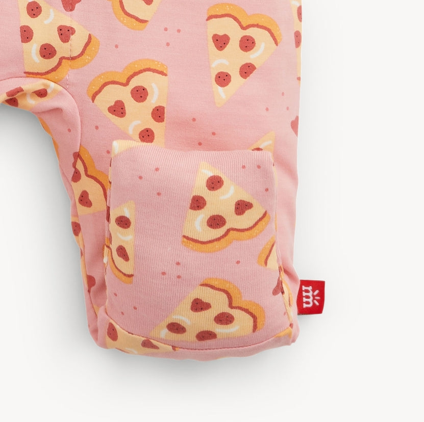 Magnetic Me - Pizza My Heart Pink Modal Convertible Coverall