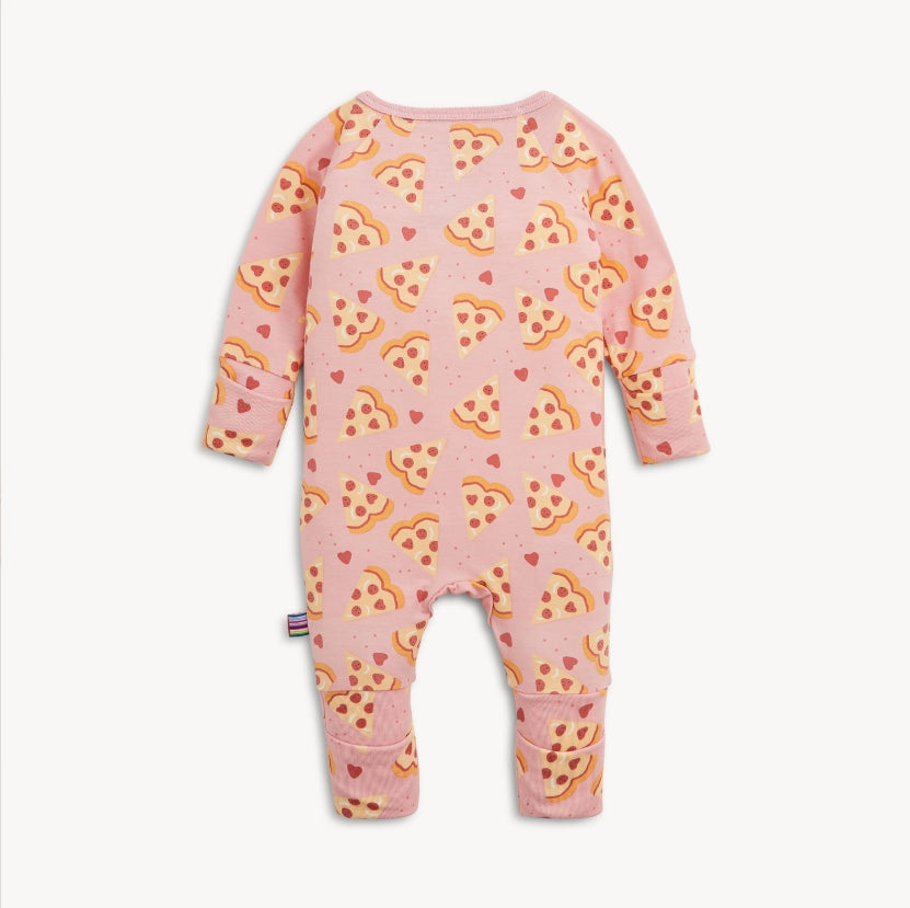 Magnetic Me - Pizza My Heart Pink Modal Convertible Coverall