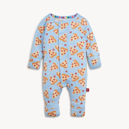 Magnetic Me - Pizza My Heart Blue Modal Convertible Coverall