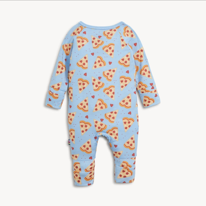 Magnetic Me - Pizza My Heart Blue Modal Convertible Coverall