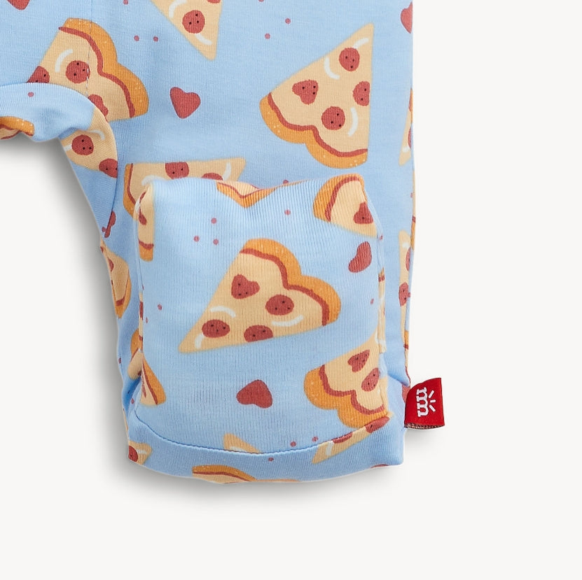 Magnetic Me - Pizza My Heart Blue Modal Convertible Coverall