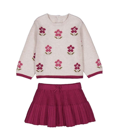 Mayoral - Skirt & Sweater Set (2952)