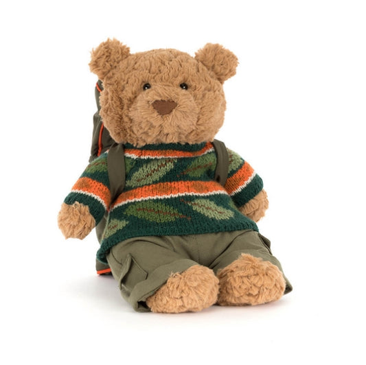 Jellycat - Bartholomew Bear Hiking Outfit (limit 1)