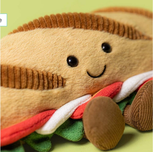Jellycat - Amuseables Caprese Baguette (limit 1) *Online Exclusive*