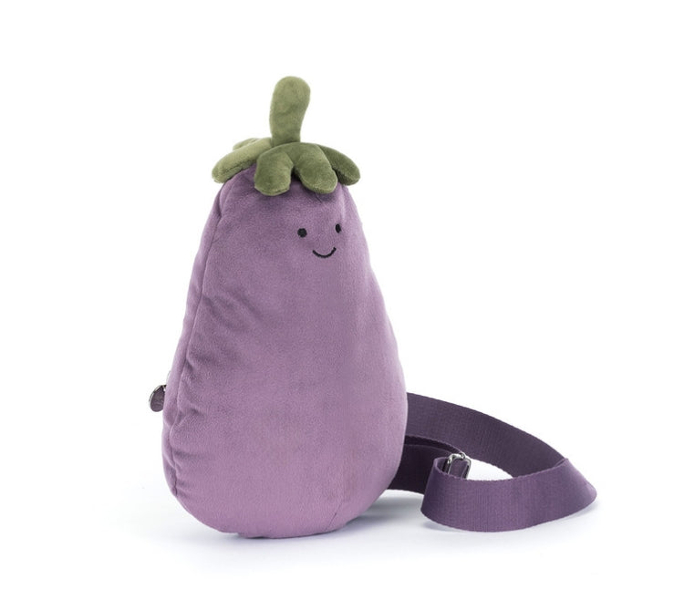 Jellycat - Amuseables Aubergine Eggplant Bum Bag (limit 1)