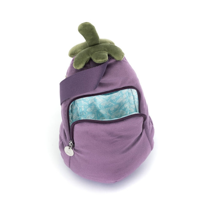 Jellycat - Amuseables Aubergine Eggplant Bum Bag (limit 1)