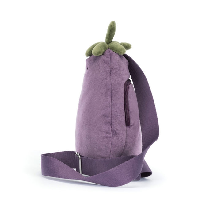 Jellycat - Amuseables Aubergine Eggplant Bum Bag (limit 1)
