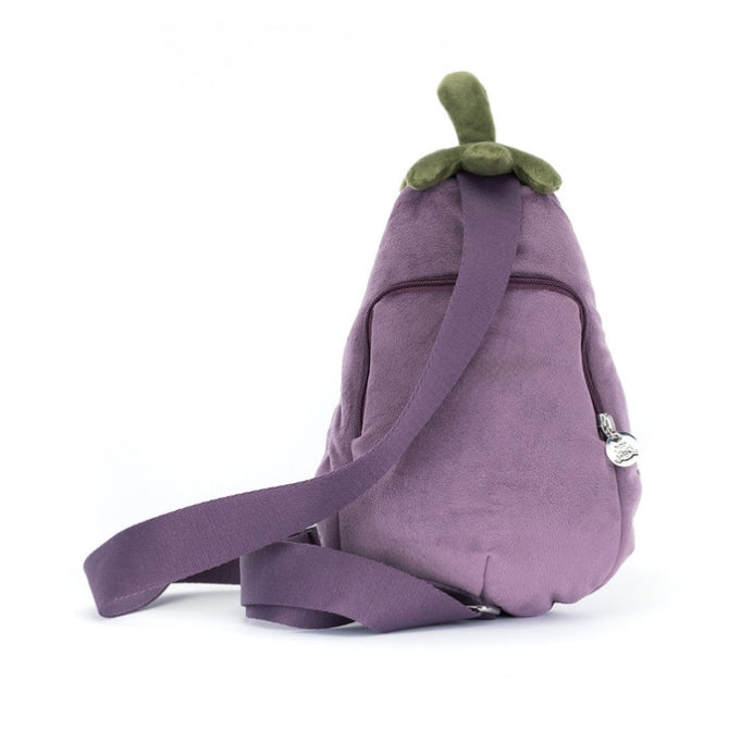 Jellycat - Amuseables Aubergine Eggplant Bum Bag (limit 1)
