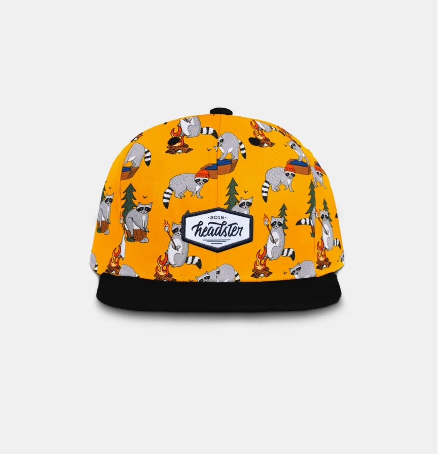 Headster Kids - Campfire Bandits Snapback - Pumpkin