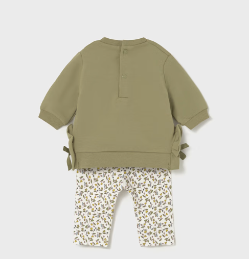 Mayoral - 2 Piece Legging Set - Flower Pant