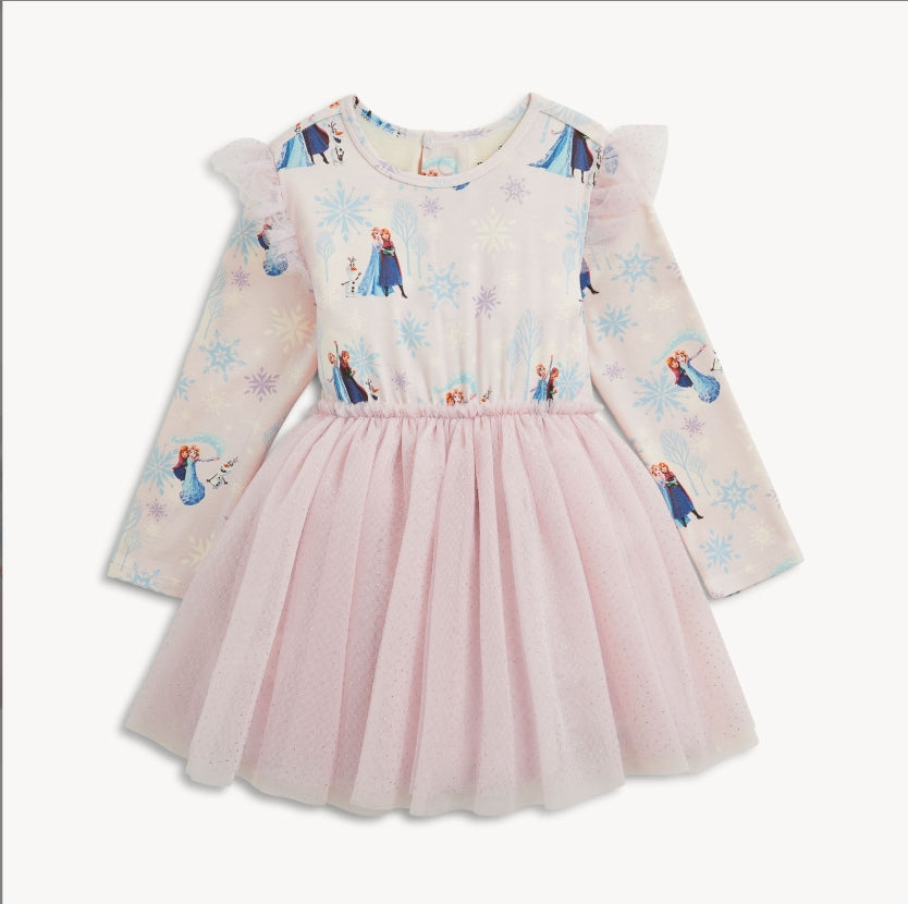 Magnetic Me - Frozen Right Fit Dress w/ Tutu Skirt