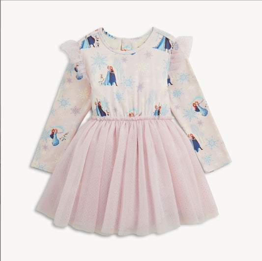 Magnetic Me - Frozen Right Fit Dress w/ Tutu Skirt