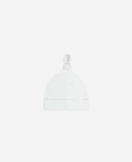 Quincy Mae - Knotted Baby Hat || Fog