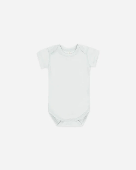 Quincy Mae - Short Sleeve One-Piece || Fog
