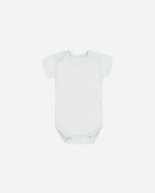 Quincy Mae - Short Sleeve One-Piece || Fog