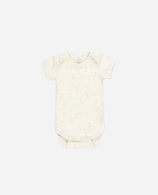Quincy Mae - Short Sleeve One-Piece || Stars