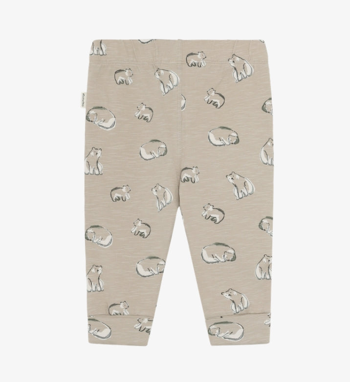 Minymo - Polar Bear Pants (Feather Gray)