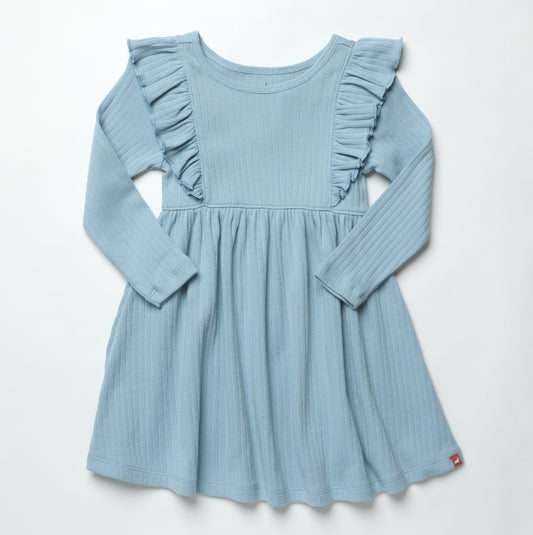 Coop Kids by Pink Chicken - Playdate Dress - Light Blue