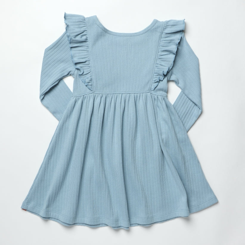 Coop Kids by Pink Chicken - Playdate Dress - Light Blue