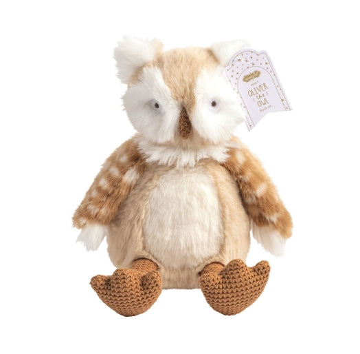 Mudpie - Oliver The Owl Plush Pal
