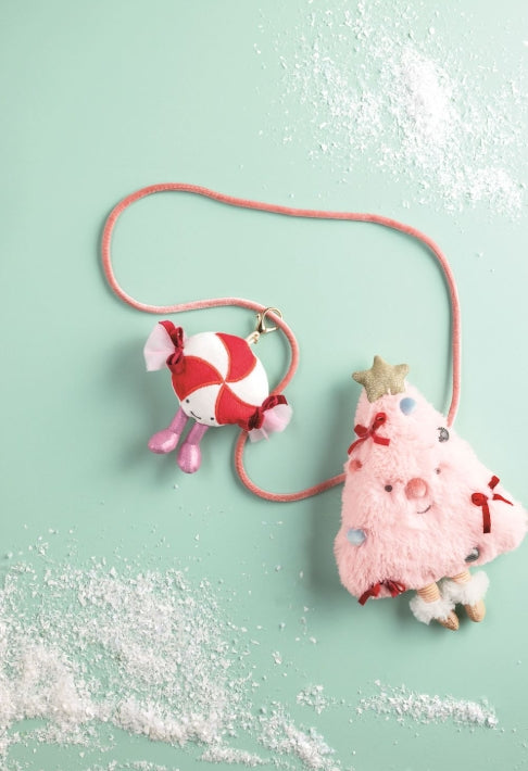 Mudpie - Holiday Plush Bag Charms (Assorted)