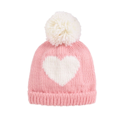 Mudpie - Heart Girl Knit Hat