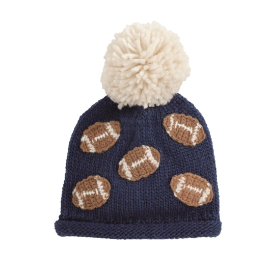 Mudpie - Football Knit Hat