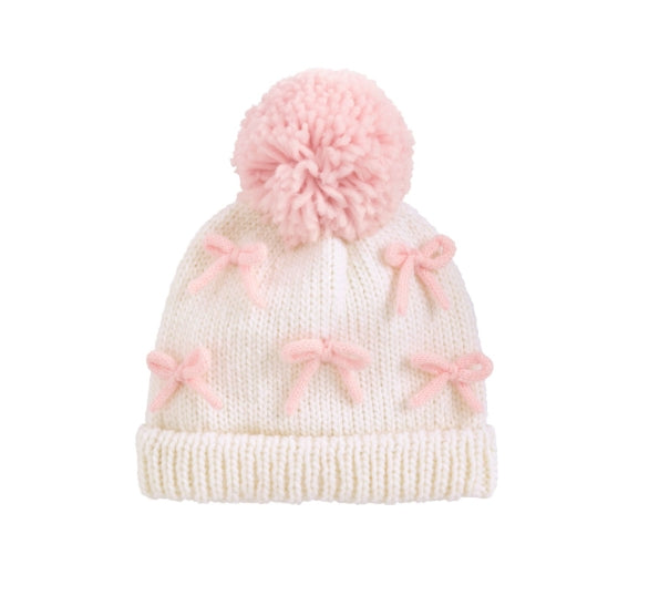 Mudpie - Bow Girl Knit Hat