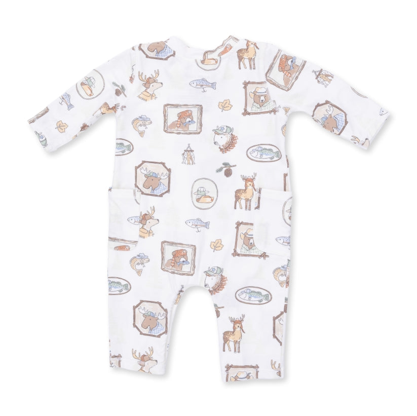 Angel Dear - Woodson's Family Cabin Uni Romper