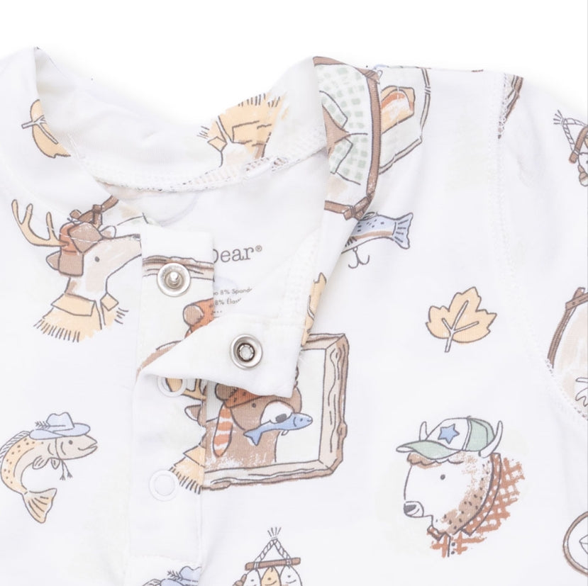 Angel Dear - Woodson's Family Cabin Uni Romper