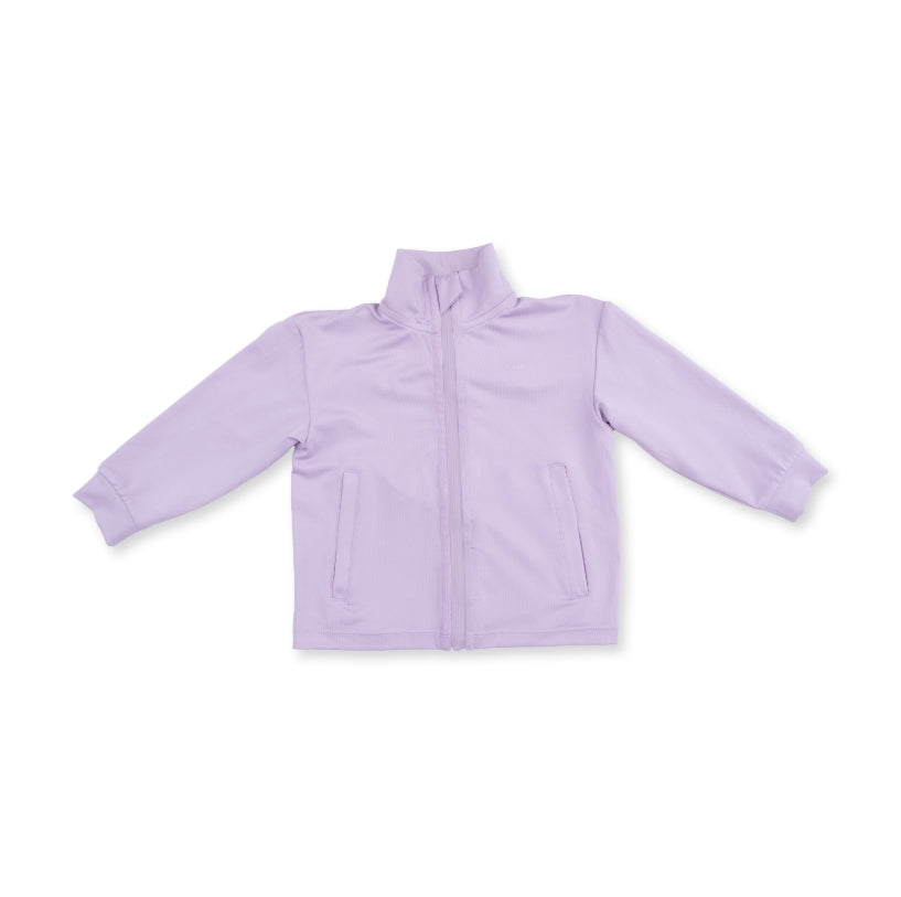 Angel Dear - Tiny Tumblers Activewear Lilac - Mock Neck Active Jacket