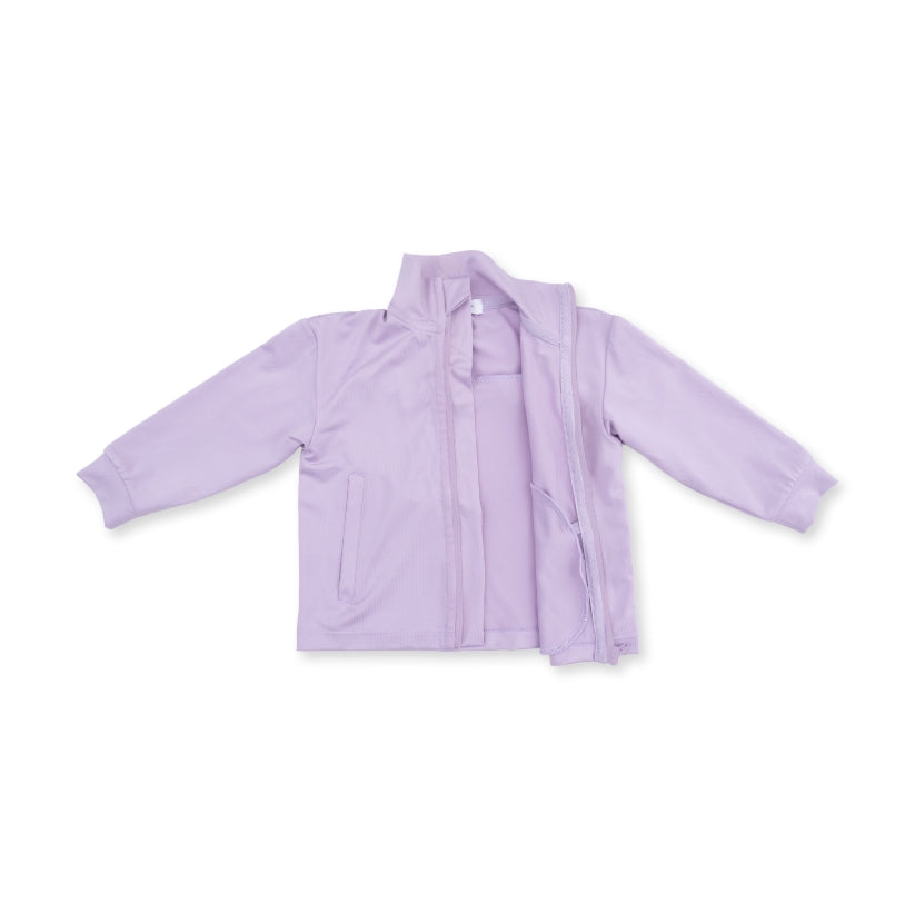 Angel Dear - Tiny Tumblers Activewear Lilac - Mock Neck Active Jacket