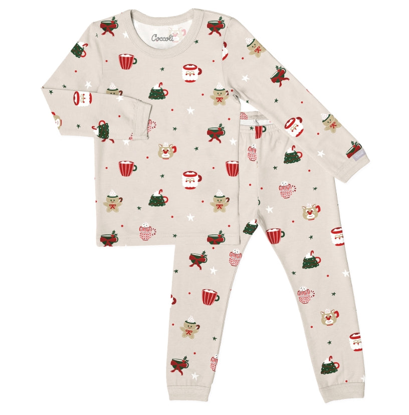 Coccoli - Holiday Mugs Long Sleeve Pajama